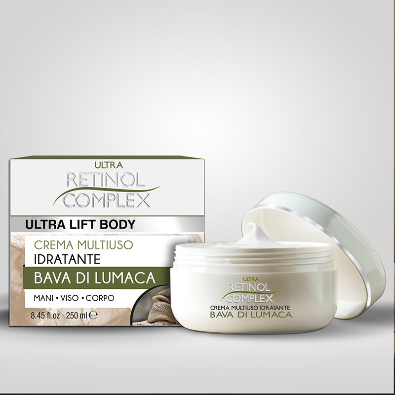 Crema Multiuso Idratante Bava Di Lumaca 250ml | Retinol Complex